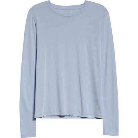 Vince Essential Long Sleeve Crew Neck T-Shirt - XS - Picture 1 of 3